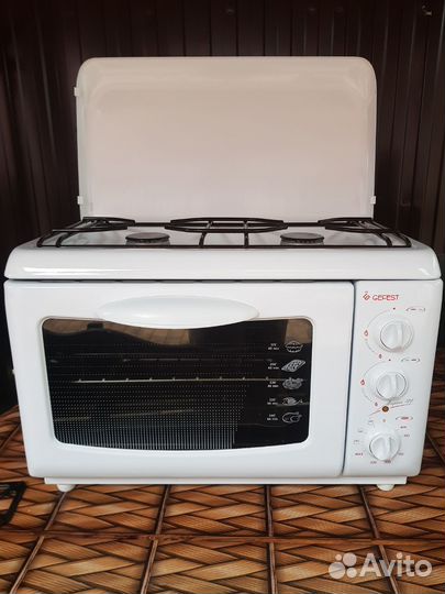 Газовая плита с электрической духовкой