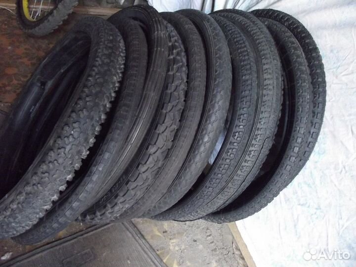 Покрышки с камерами б/у