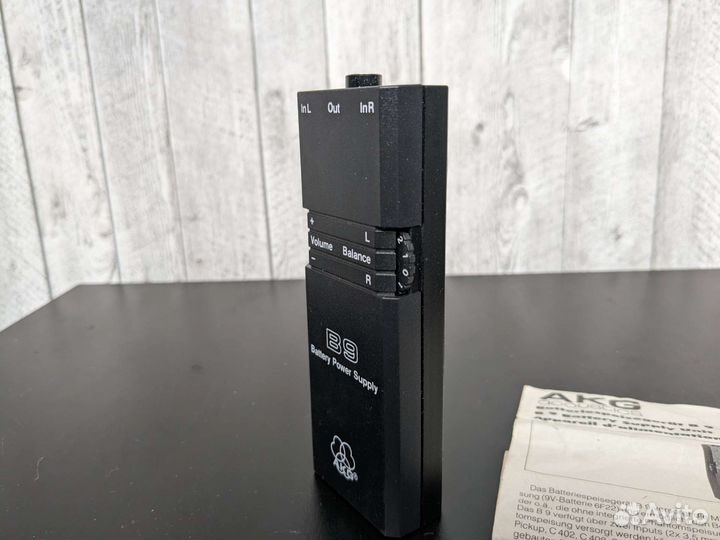AKG B9 фантомное питание для микрофонов