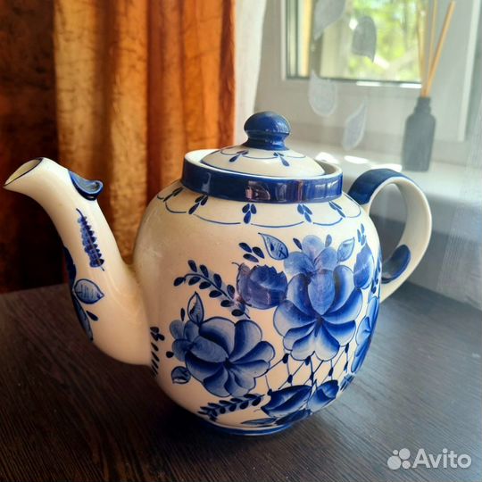 Заварочный чайник Гжель