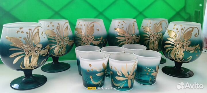 Набор фужеров и стаканчиков