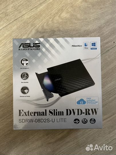 Внешний дисковод asus