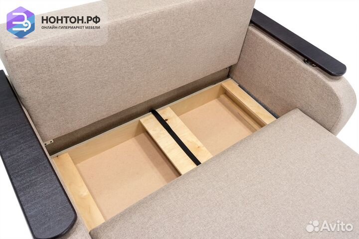 Диван аккордеон Лайт бежевый