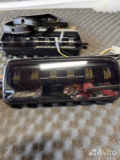 Подфарники на ниву диодные LED