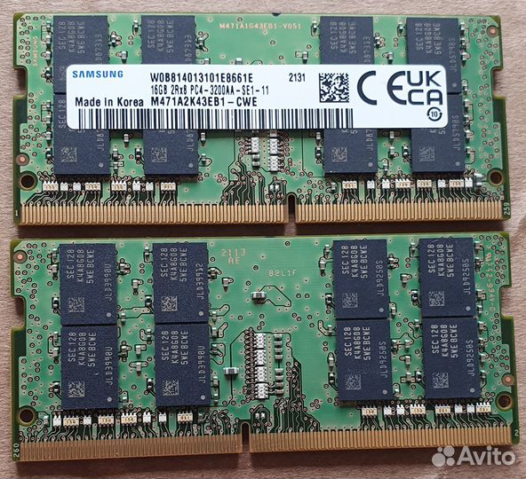 Оперативная память для ноутбука ddr4 16gb 3200