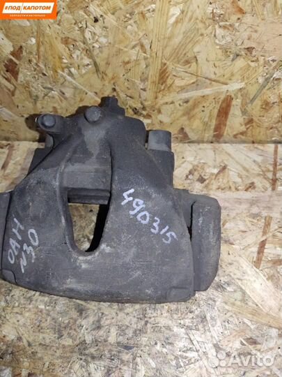 Суппорт тормозной передний правый Opel Astra H