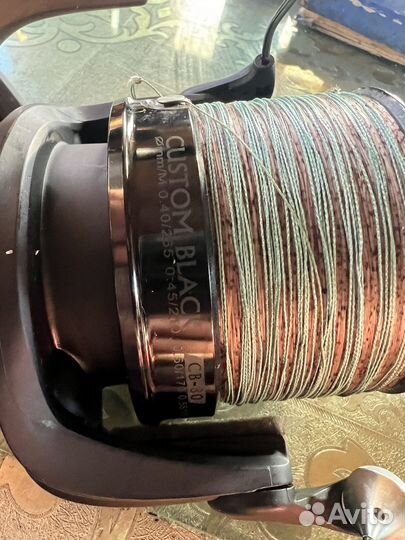 Катушка карповая okuma custom black cb-80