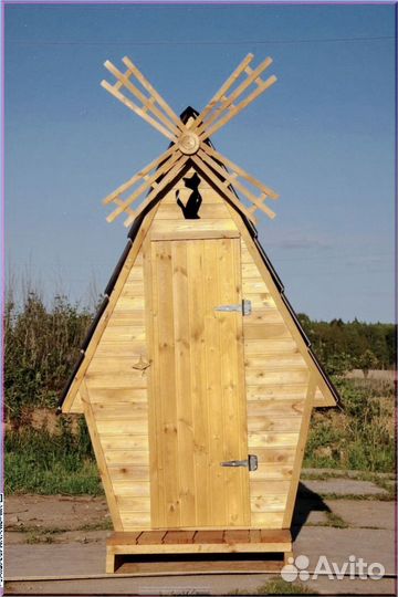 Уличный туалет домик с установкой бов 245