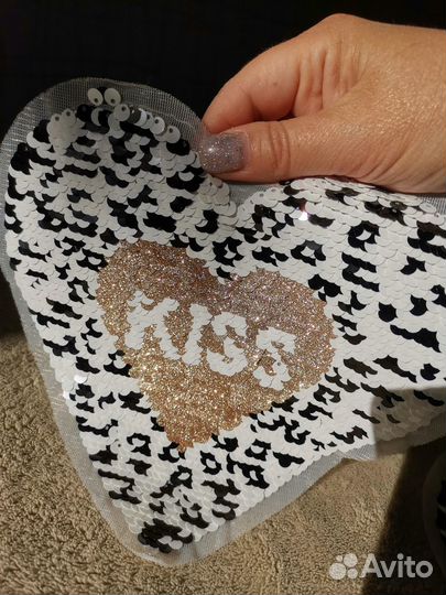 Аппликация нашивка декор пайетки