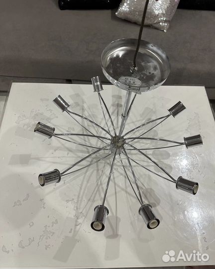 Люстра потолочная подвесная бу