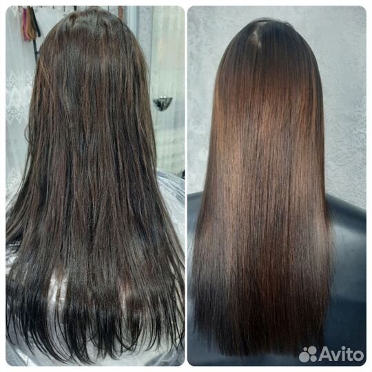 Кератиновое лечение волос