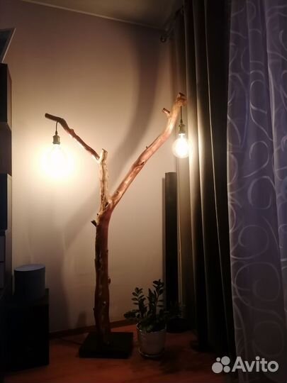 Торшер напольный винтаж