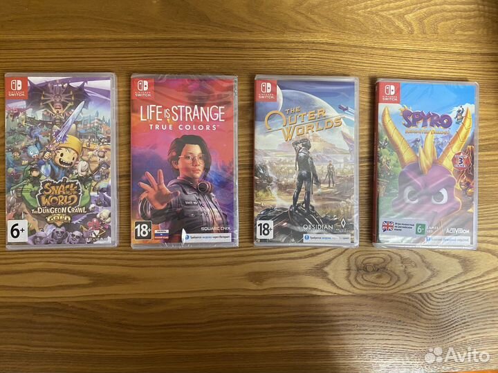 Игры для nintendo switch новые