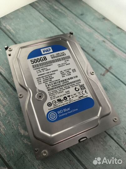 Жесткий диск Western Digital WD Blue 500 гб