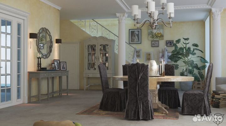 Дизайн интерьеров и Фактурная штукатурка