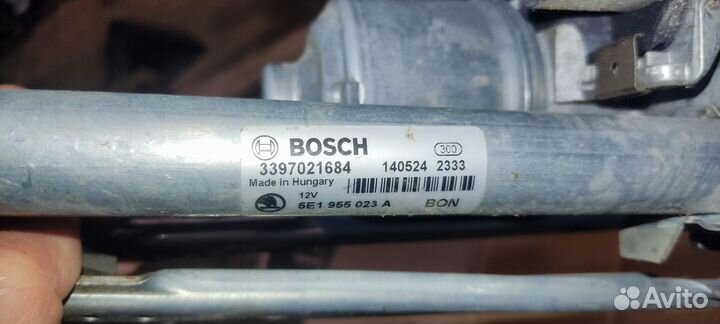 Трапеция дворников стеклоочистителя Octavia7 2014