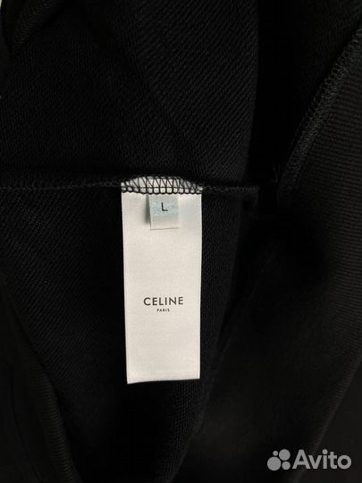 Зип худи celine черный M L XL XXL