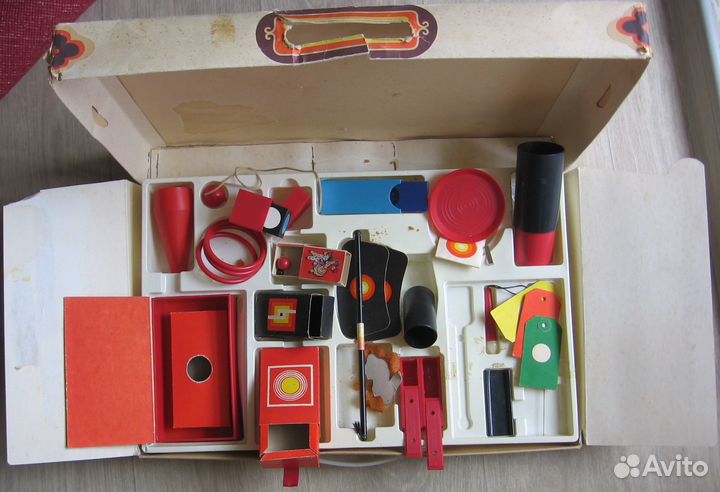 Набор фокусов Волшебник. СССР