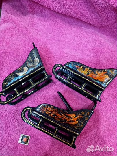 Новогодние саночки