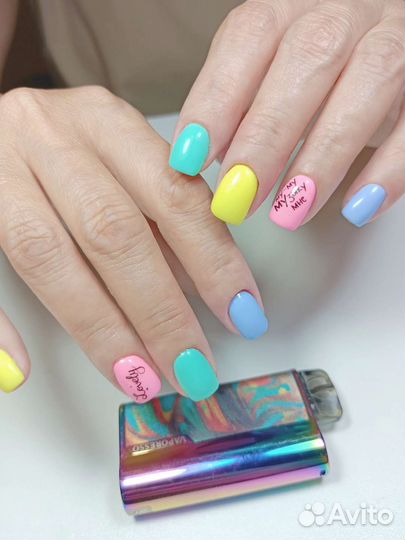 Снятие гель-лака с ногтей на руках