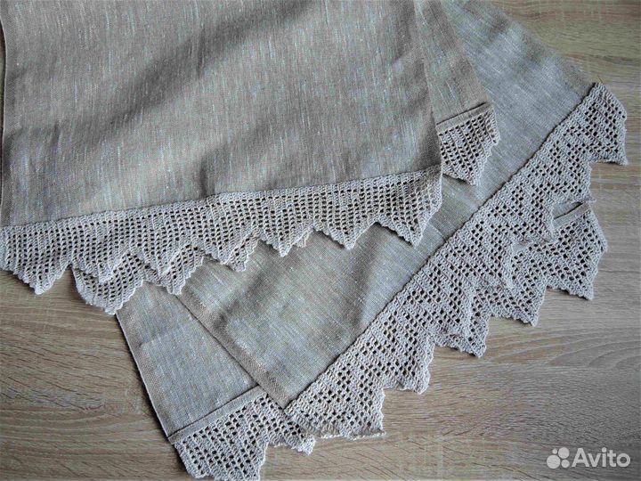 Полотенца льняные