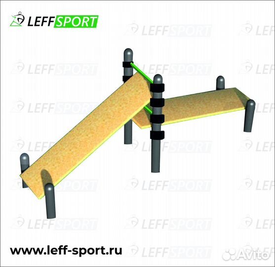 Воркаут площадки, турники, брусья от производителя