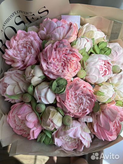 Съедобные цветы из зефира