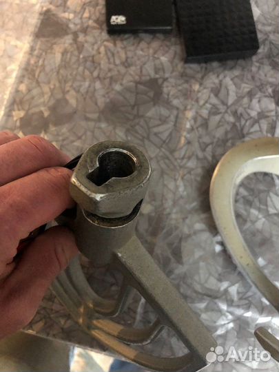 Насадки (крюк и лопатка) для планетарного миксера