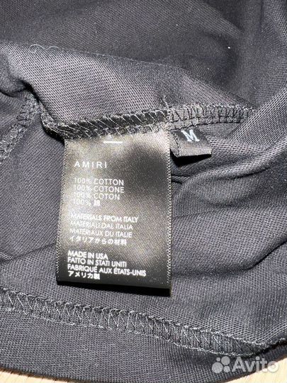 Amiri Staggered Logo футболка