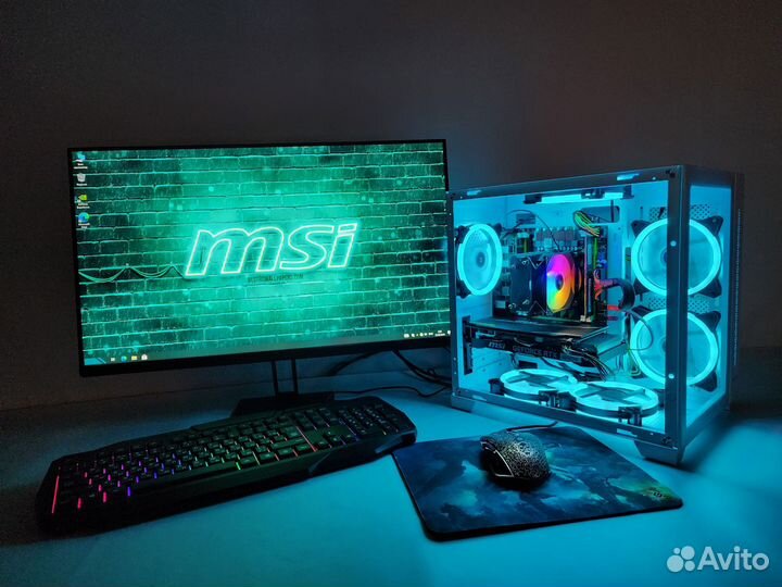 Игровой пк intel I7 + RTX 2060 super + RAM 16 GB