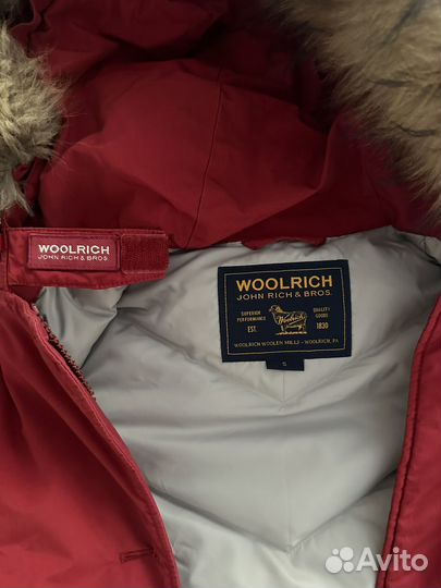 Пуховик woolrich женский 42