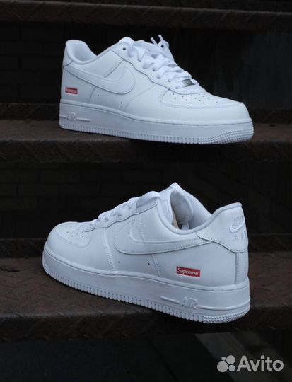 Кроссовки Nike Air Force 1 Low x Supreme Box Logo