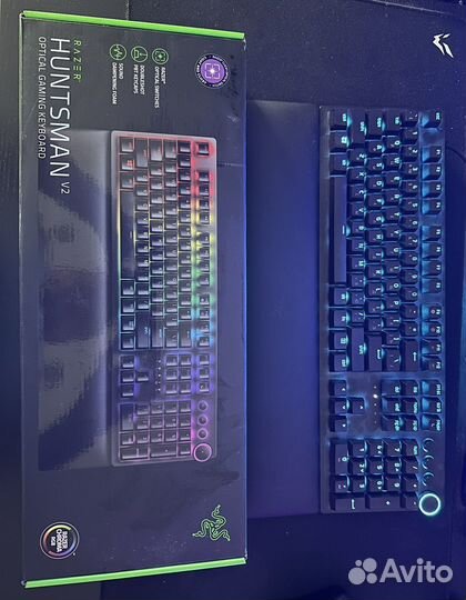 Клавиатура проводная оптомеханическая Razer Huntsm