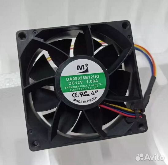 Вентилятор 80x80 для блока питания P21 whatsminer