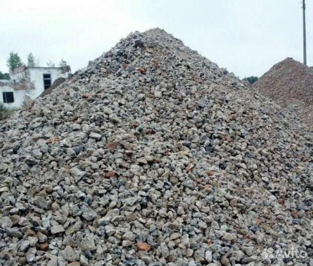 Щебень вторичный в наличии с доставкой
