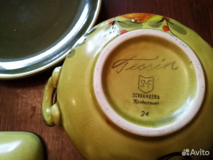 Редкий винтажный немецкий сервиз