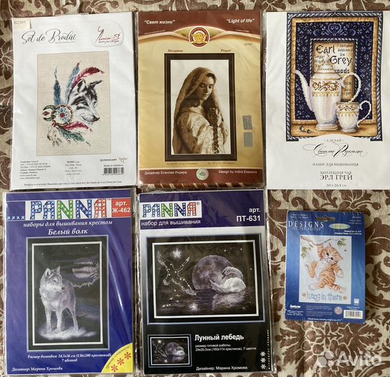 Наборы и схемы для вышивания крестом