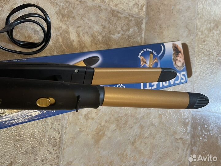 Плойка выпрямитель для волос scarlet