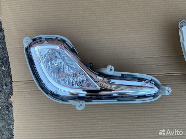 Передние птф Hyundai Solaris 1 дорестайлинг