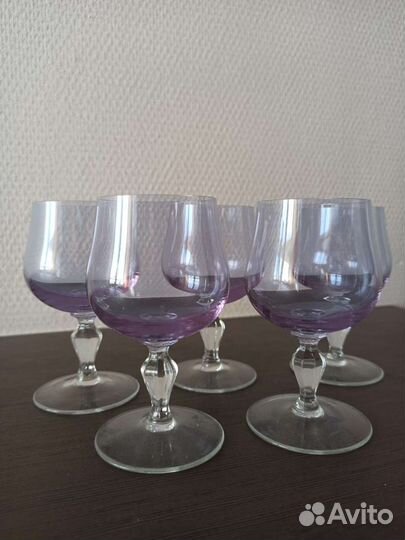 Хрустальные рюмки СССР