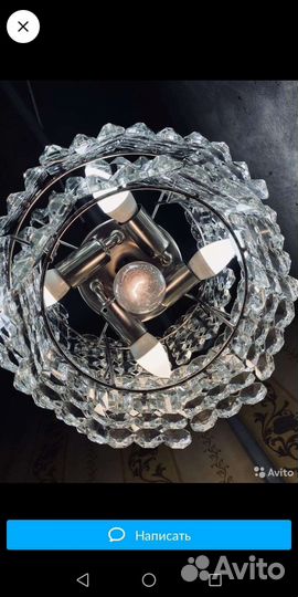 Люстра Хрусталь СССР