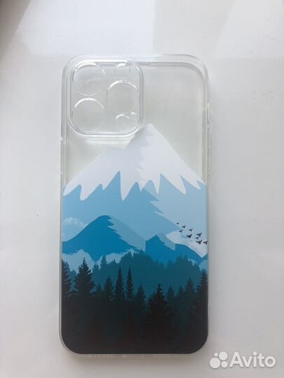 Чехол и стекло (3 шт) iPhone 14 Pro Max