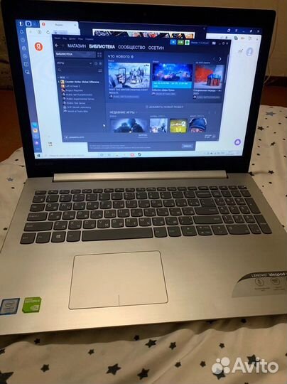 Игровой ноутбук i3 7100U 8Gb