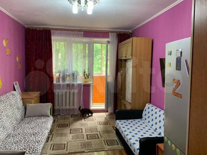 3-к. квартира, 60 м², 2/5 эт.