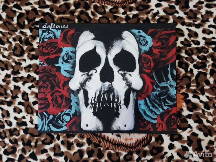 Картина Deftones акрилом на холсте