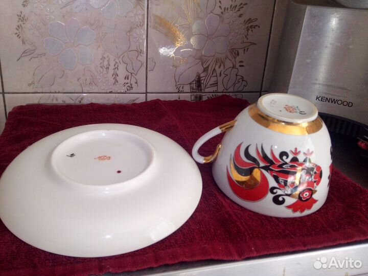 Чашка с блюдцем