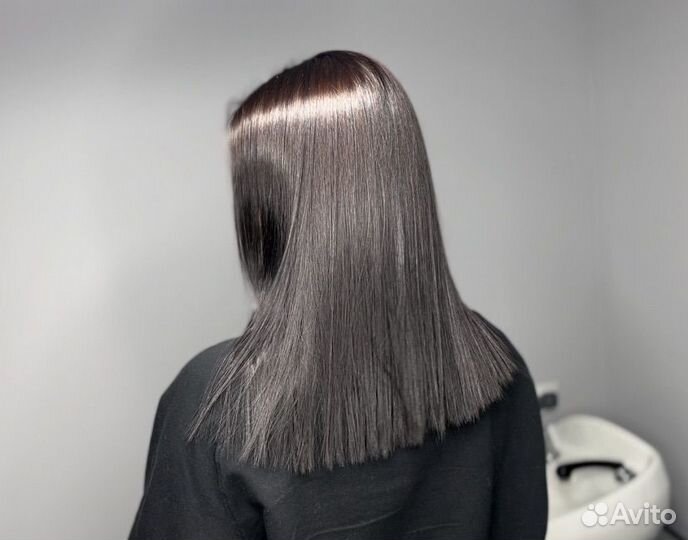 Кератиновое выпрямление