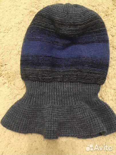 Шапка шлем зимняя
