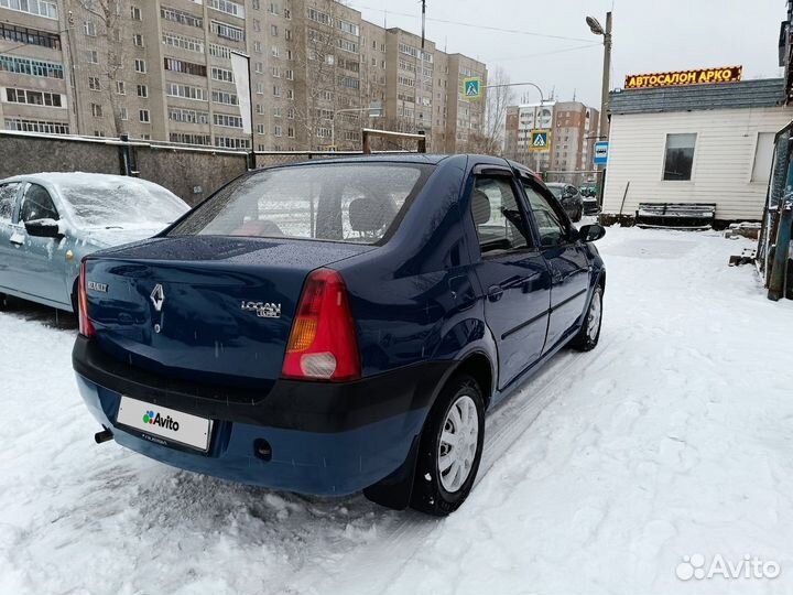 Renault Logan 1.4 МТ, 2006, 160 000 км