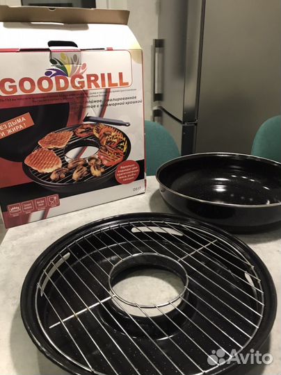 Сковорода гриль газ